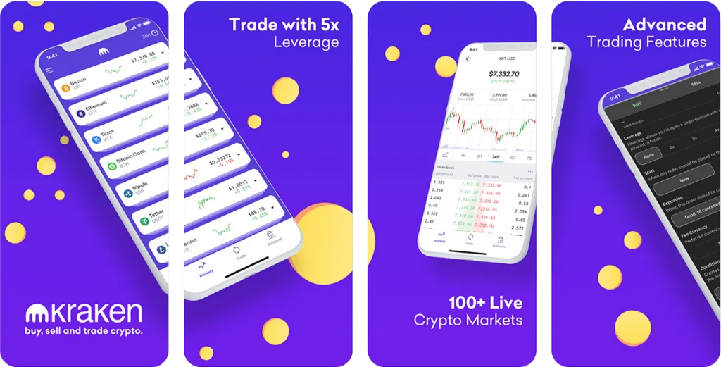 Kraken Crypto trading App
