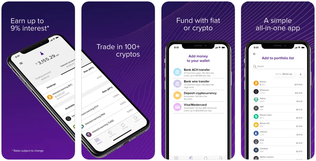 Abra BTC wallet for iOS