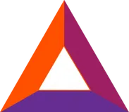 BAT logo in purple