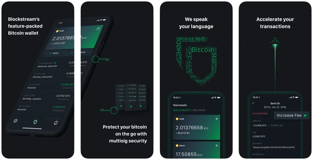 Bitcoin wallet for iOS GreenAddress