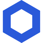 Chainlink logo in blue