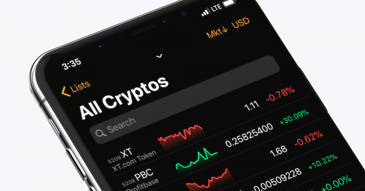 android crypto portfolio app