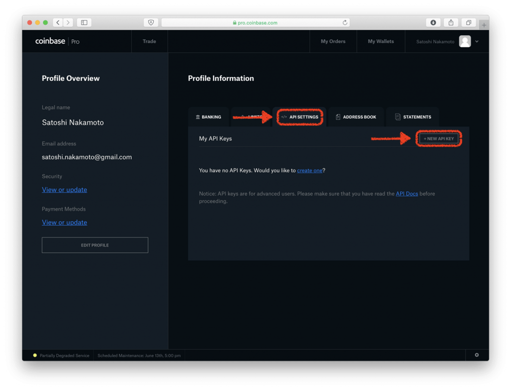 How to Get Your Coinbase Pro API Key and Use It [Full Guide]