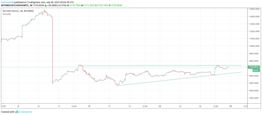 Bitcoin Shorts on Bitfinix