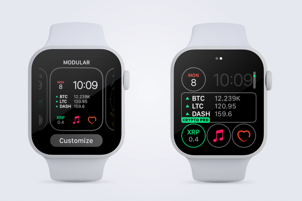 delta crypto apple watch