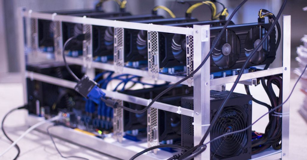 image of 10 gpu cryptocurrency miners