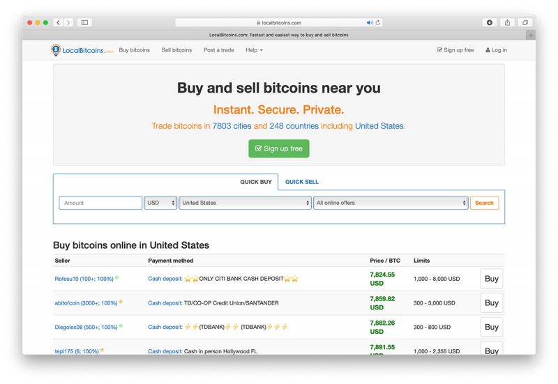 bitcoin exchange no id
