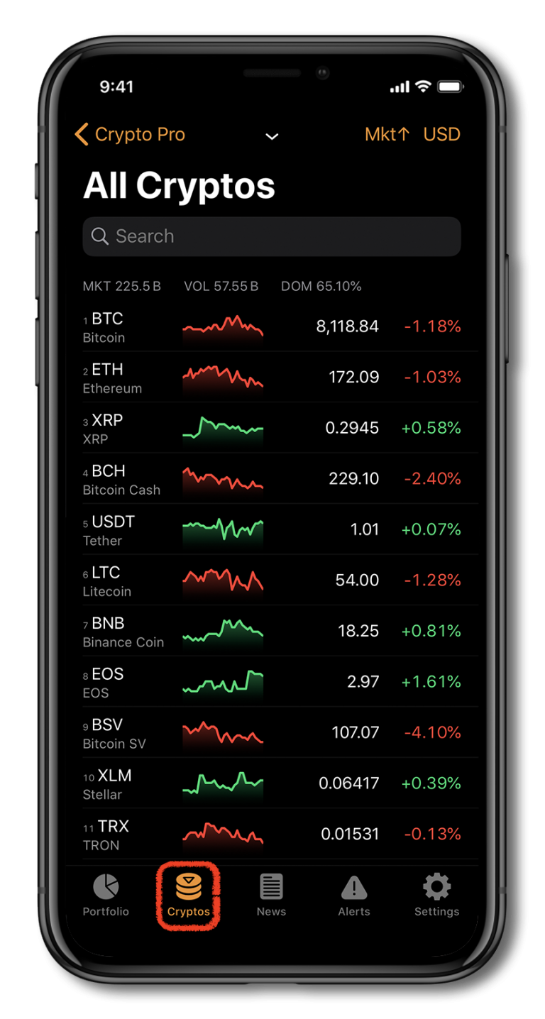 cryptocurrency portfolio tracker app