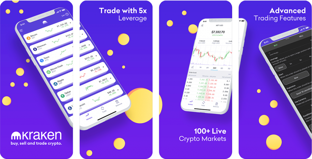 Kraken Crypto trading App