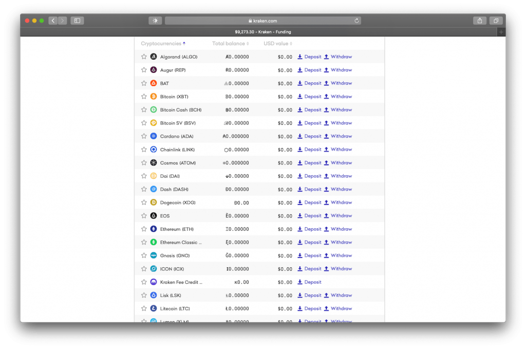 kraken crypto charges