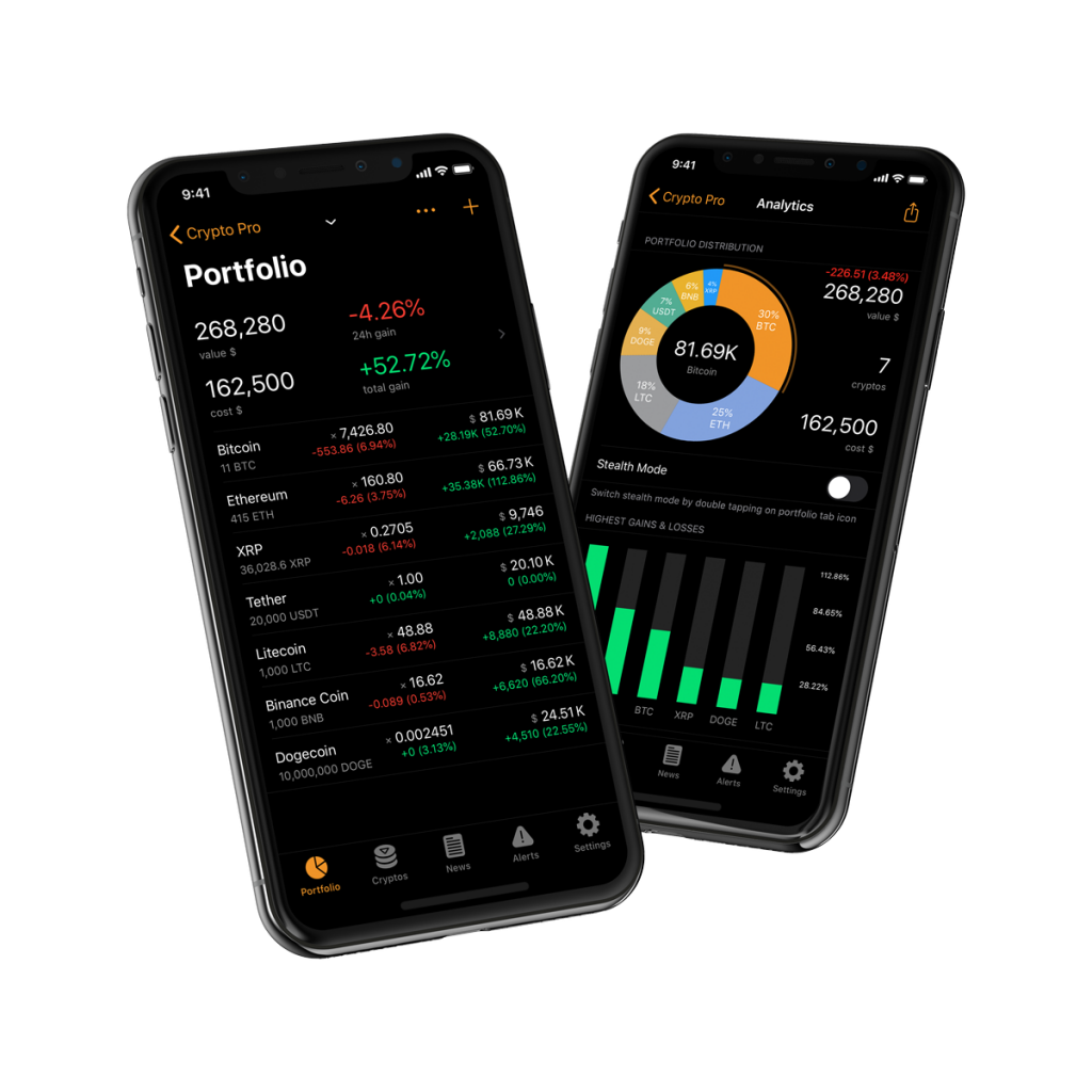 android app crypto portfolio