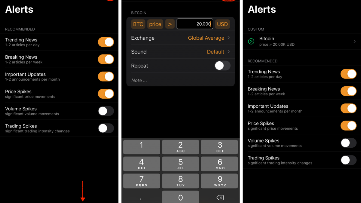 best ios app for cryptocurrency alerts